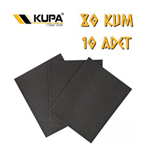 Su Zımparası A80 Kum - 10 Adet
