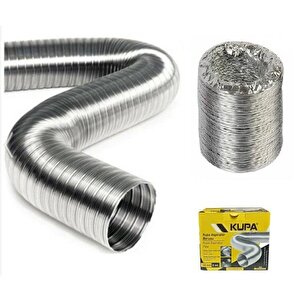 Alüminyum Esnek Aspiratör Borusu 120 Mm. - 2 Mt.