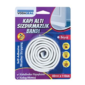Kapı Altı Sızdırmazlık Bandı - Beyaz