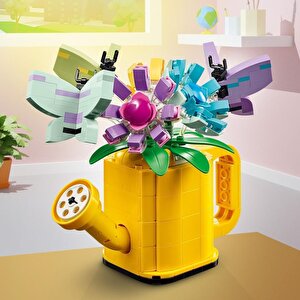 ® Creator Sulama Kabında Çiçekler 31149 -  3’ü 1 Arada Yaratıcı Oyuncak Yapım Seti (420 Parça)
