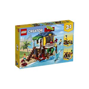 Lego Creator 3’ü 1 Arada Sörfçü Plaj Evi 31118 Plaj Kulübesi Ve Hayvan Oyuncakları (564 Parça)