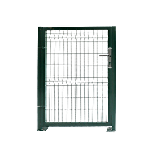 120x100 Cm Panel Çit Kapı Göbek Kilitli Yeşil