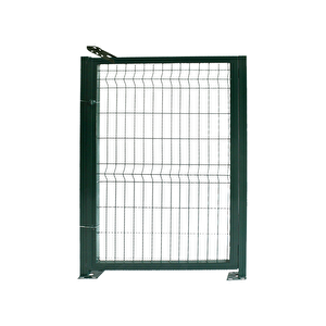200x100 Cm Panel Çit Kapı Üstten Mandallı Yeşil