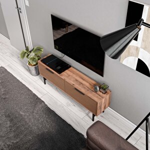 4012 Blanco 138 Cm Metal Ayaklı Tv Üni̇tesi̇ Hat Kaplan
