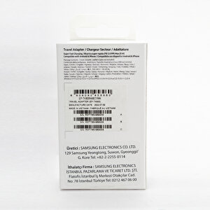 Samsung Galaxy S24 Ultra Type-c Fast Şarj Adaptörü 25w Beyaz (samsung Türkiye Garantili)