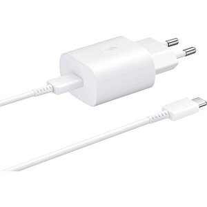 Galaxy S24 Plus Fast Charging 25w Type-c Çıkışlı Kablolu Şarj Aleti Beyaz(samsung Türkiye Garantili)