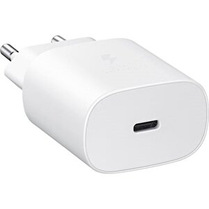 Galaxy S24 Plus Fast Charging 25w Type-c Çıkışlı Kablolu Şarj Aleti Beyaz(samsung Türkiye Garantili)