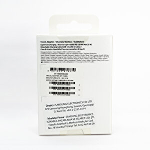 Samsung Galaxy S24 Plus Fast Charging 25w Type-c Çıkışlı Kablolu Şarj Aleti Beyaz(samsung Türkiye Garantili)