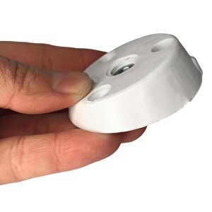 3 Adet Dereceli Ayak Tabanı Beyaz Mobilya Masa Sehpa Ayağı Bağlantı Aparatı Açılı  Plastik