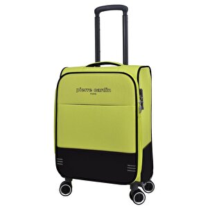 Ultra Light Hafif Lüx Kumaş Kabin Boy Valiz Lime 04pc8200