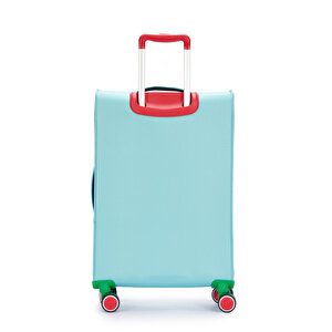 Benetton Orta Boy Kumaş Valiz Aqua Bnt2200