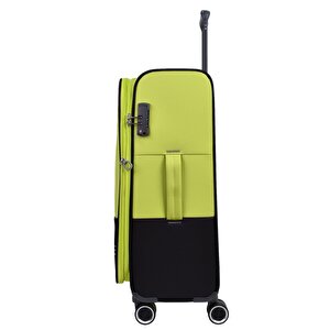 Ultra Light Hafif Lüx Kumaş 3'lü Valiz Seti Pc8200
