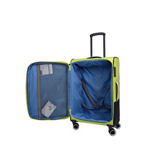 Ultra Light Hafif Lüx Kumaş 3'lü Valiz Seti Pc8200
