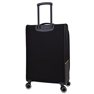 Ultra Light Hafif Lüx Kumaş 2'li Valiz Seti Orta Boy - Kabin Boy Pc8200