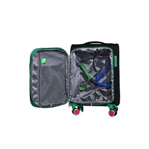 Benetton Kabin Boy Kumaş Valiz Siyah Bnt2200