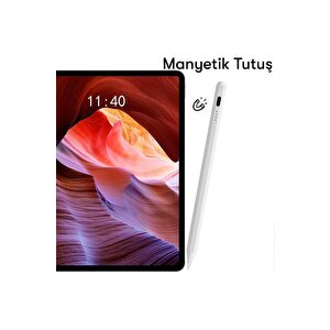Torima P-01 Beyaz For Xiaomi Mi Pad Sensitive Stylus Pen Kapasitif Dokunmatik Kalem Çizim Ve Tasarım Kalemi