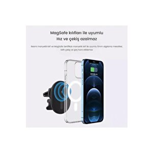 Torima W12 Magnetic Wıreless Araç Telefon Tutucu Ve Kablosuz Şarj Cihazı