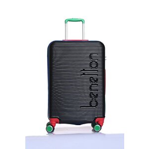 14bnt500-set Siyah Unisex 3 Lü Set Bavul