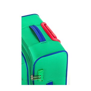 Benetton Kabin Boy Kumaş Valiz Yeşil Bnt2200
