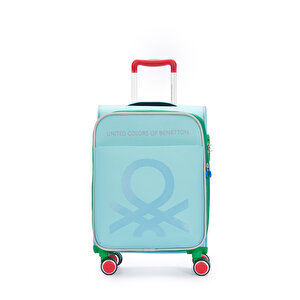 Benetton Kabin Boy Kumaş Valiz Aqua Bnt2200