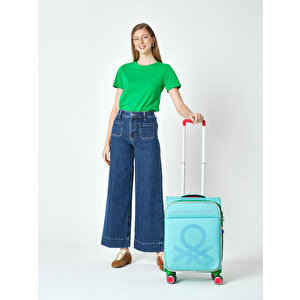 Benetton Kabin Boy Kumaş Valiz Aqua Bnt2200