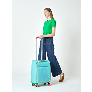 Benetton Kabin Boy Kumaş Valiz Aqua Bnt2200