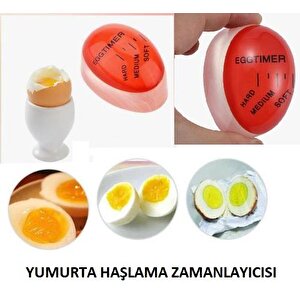 Renk Değiştiren Yumurta Zamanlayıcı Haşlayıcı Dublör Haşlama Zamanlama Egg Timer