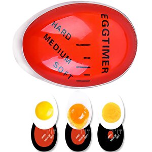 Renk Değiştiren Yumurta Zamanlayıcı Haşlayıcı Dublör Haşlama Zamanlama Egg Timer