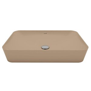Set Üstü Ul060 Ultra 60cm Lavabo - Cappucino Mat