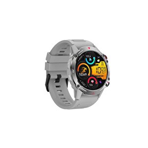 Smart Watch 1.43" Amoled Hd Ekran 410 Mah Pil Ömürlü Akıllı Saat Gri