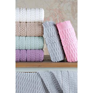 Aysu | 6'lı 50x90 Cm El&yüz Havlu Seti