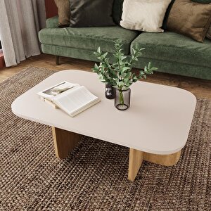 Beca O0030 Orta Sehpa 90 cm Kumtaşı Üst-Sepet Ayak