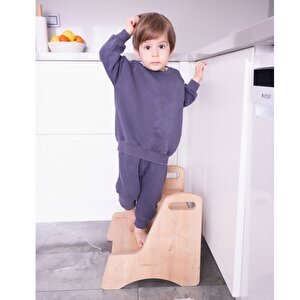 Montessori Bebek & Çocuk Basamağı Güvenli Ve Kullanışlı