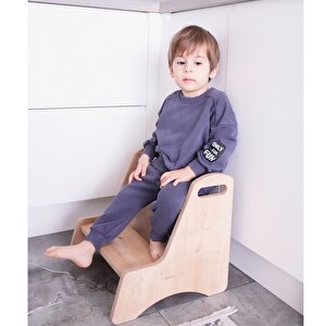 Montessori Bebek & Çocuk Basamağı Güvenli Ve Kullanışlı