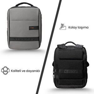 Npo Prestige 16" Smart Notebook Sırt Çantası-gri
