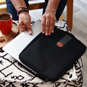 Npo Aceplus 15,6" Macbook,apple Ipad Uyumlu,ultra Korumalı Notebook & Tablet Kılıfı/çantası-siyah
