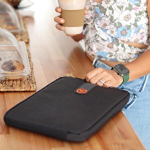 Npo Aceplus 15,6" Macbook,apple Ipad Uyumlu,ultra Korumalı Notebook & Tablet Kılıfı/çantası-siyah
