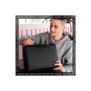 Npo Apex 14" Macbook Ve Ipad Uyumlu,ultra Korumalı Probag Notebook Çantası-siyah