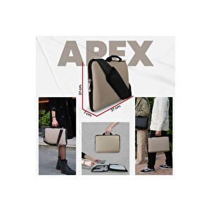 Npo Apex 14" Macbook Ve Ipad Uyumlu,ultra Korumalı Probag Notebook Çantası-vizon
