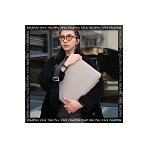 Npo Apex 14" Macbook Ve Ipad Uyumlu,ultra Korumalı Probag Notebook Çantası-vizon
