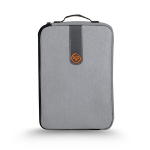 Npo Aceplus 15,6" Macbook,apple Ipad Uyumlu,ultra Korumalı Notebook & Tablet Kılıfı/çantası-açık Gri