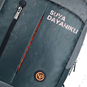 Npo Citylifeplus Smart 16" Çift Ana Bölmeli Notebook Sırt Çantası-gri