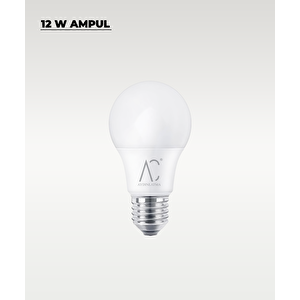 12w Bulb Led Ampul 3200k Sarı Işık