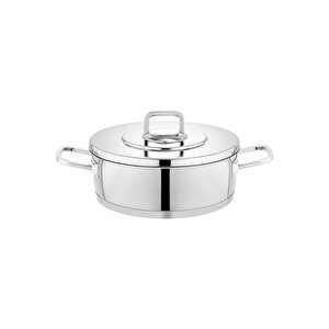 Schafer New Prime Çelik Tencere Seti  8 Parça-inox