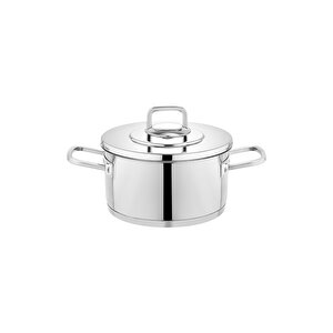 Schafer New Prime Çelik Tencere Seti  8 Parça-inox
