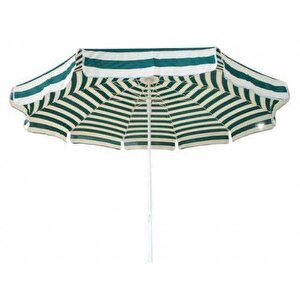 Yüksek Kalite 10 Telli Plaj Şemsiyesi Eğilebilir Bahçe Şemsiyesi Yeşil 01