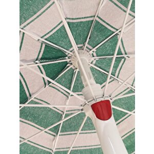 Yüksek Kalite 10 Telli Plaj Şemsiyesi Eğilebilir Bahçe Şemsiyesi