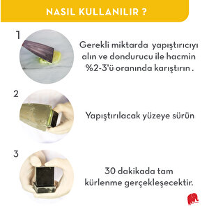 Elkay GRANIT Mermer Ve Taş Yapıştırıcı Şeffaf 800 Gr