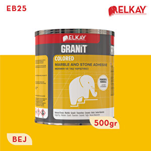 Elkay Eb25 Granit Mermer Ve Taş Yapıştırıcı Bej 500 Gr