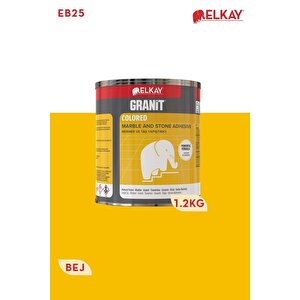 Elkay GRANIT Renkli Bej Mermer Granit Ve Taş Yapıştırıcı 1200 Gr